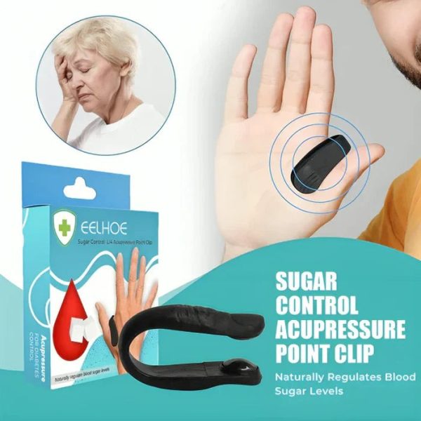 Sugar Control LI4 Acupressure Point Clip – Relax, Relieve, Restore!